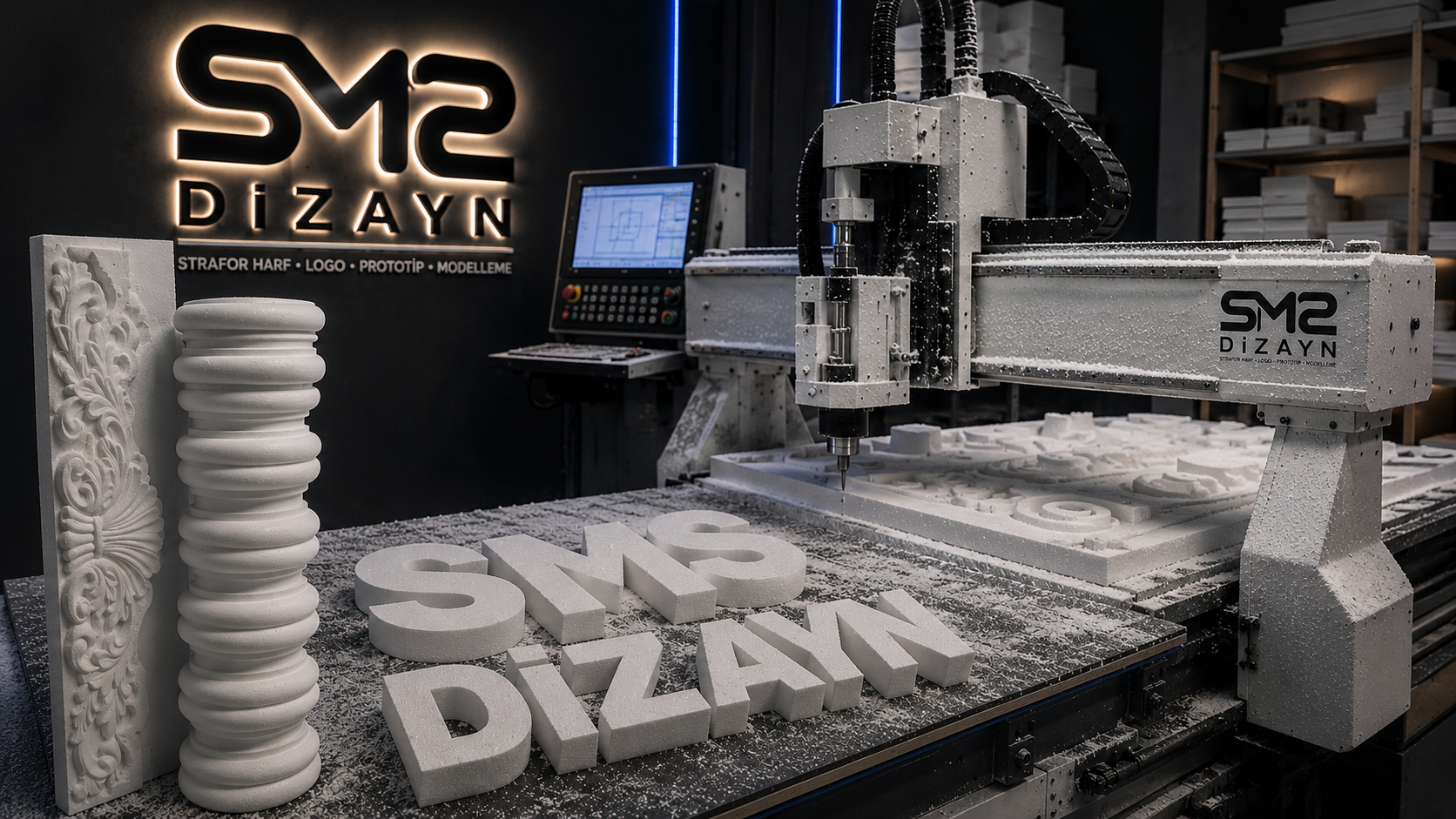 SMSDİZAYN Üretim Tesisi